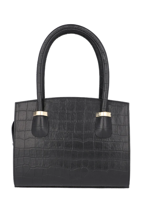 BLUSH - BLACK Handbag