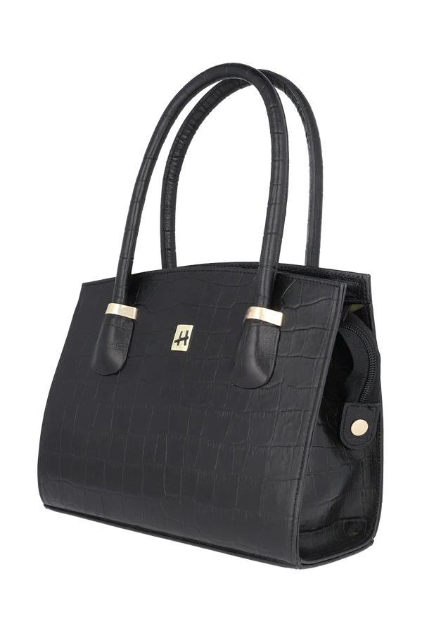 BLUSH - BLACK Handbag